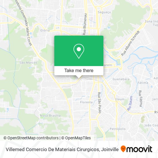 Villemed Comercio De Materiais Cirurgicos map
