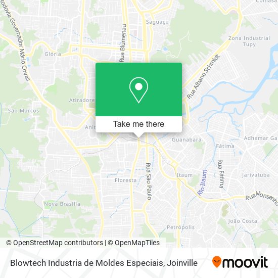 Blowtech Industria de Moldes Especiais map