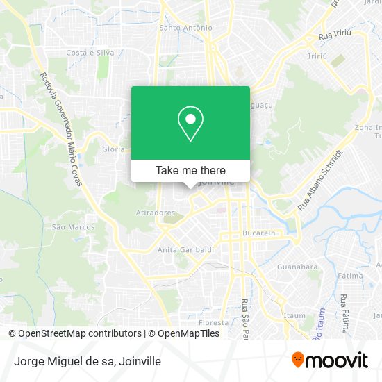 Jorge Miguel de sa map