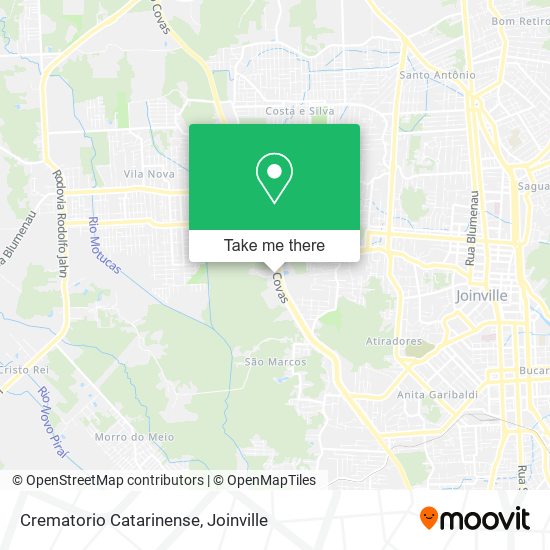 Crematorio Catarinense map