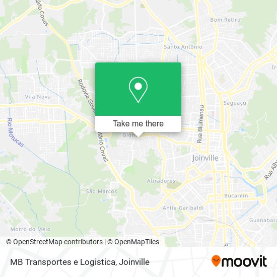 MB Transportes e Logistica map
