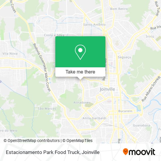 Estacionamento Park Food Truck map