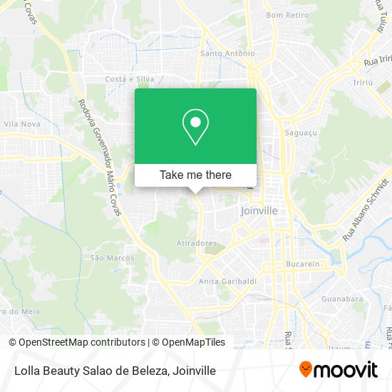 Lolla Beauty Salao de Beleza map