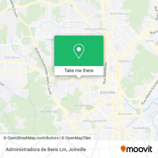 Administradora de Bens Lm map