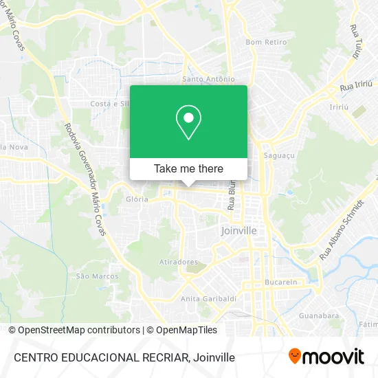 CENTRO EDUCACIONAL RECRIAR map