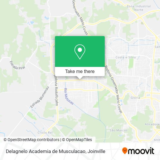 Delagnelo Academia de Musculacao map