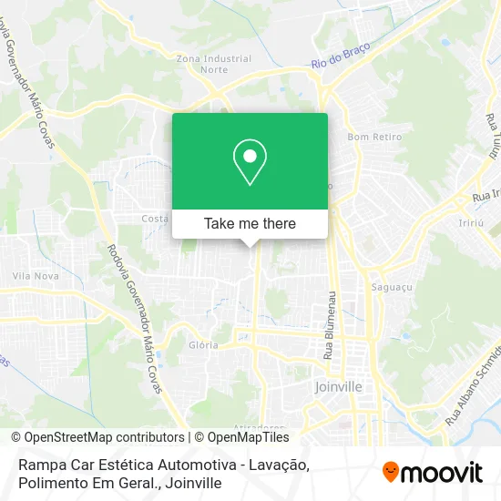 Rampa Car Estética Automotiva - Lavação, Polimento Em Geral. map