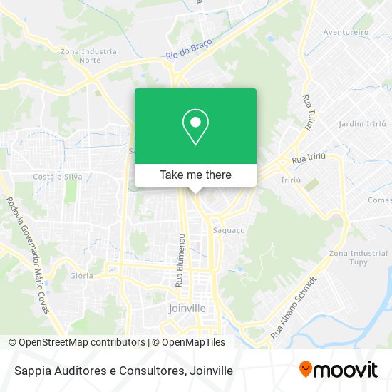 Sappia Auditores e Consultores map