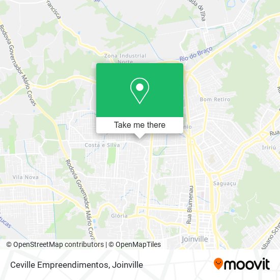 Ceville Empreendimentos map