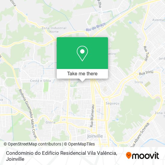 Condomínio do Edifício Residencial Vila Valência map
