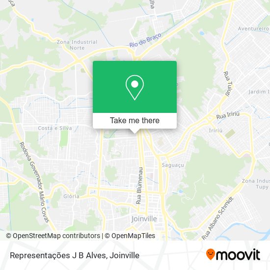 Mapa Representações J B Alves