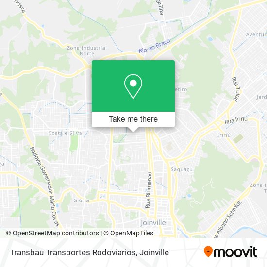 Transbau Transportes Rodoviarios map