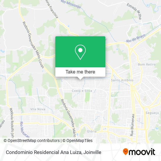 Condominio Residencial Ana Luiza map