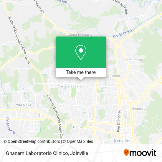 Ghanem Laboratorio Clinico map
