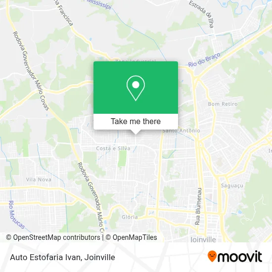 Auto Estofaria Ivan map