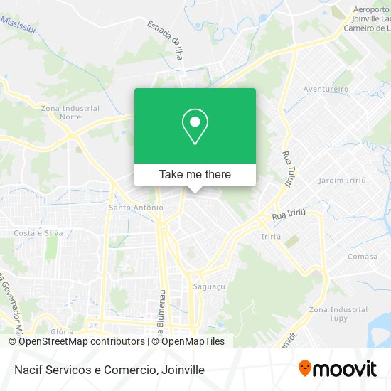 Nacif Servicos e Comercio map