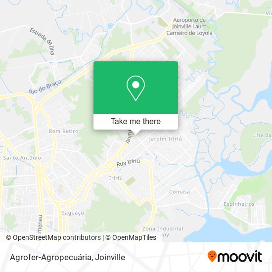 Agrofer-Agropecuária map