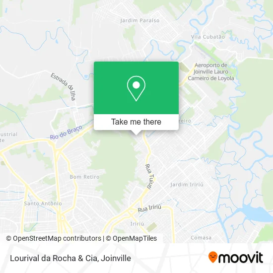 Lourival da Rocha & Cia map