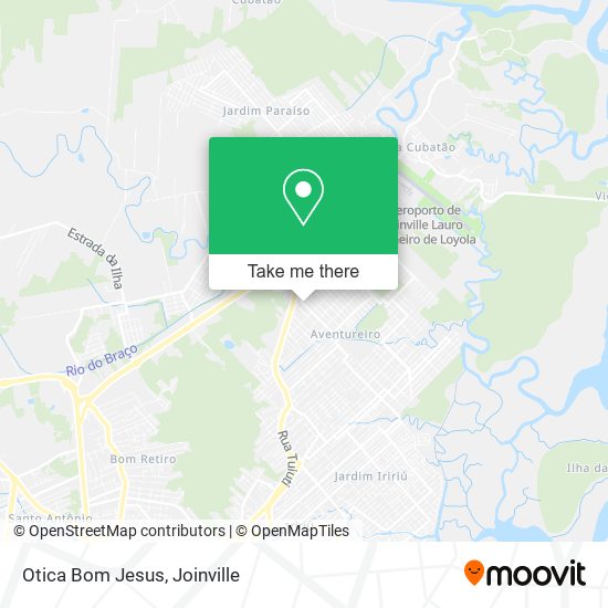 Mapa Otica Bom Jesus