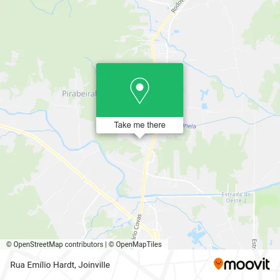 Rua Emílio Hardt map