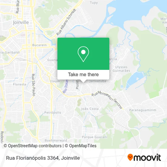 Rua Florianópolis 3364 map