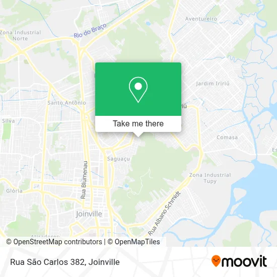 Rua São Carlos 382 map