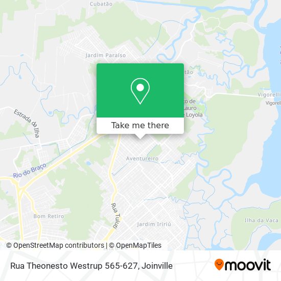 Rua Theonesto Westrup 565-627 map