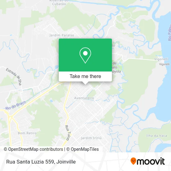 Rua Santa Luzia 559 map