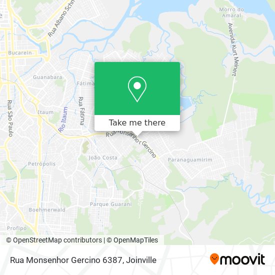 Rua Monsenhor Gercino 6387 map