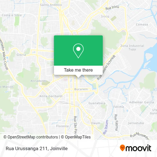 Rua Urussanga 211 map