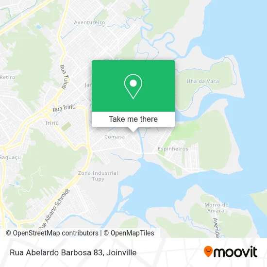 Rua Abelardo Barbosa 83 map