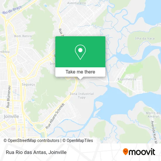 Rua Rio das Antas map