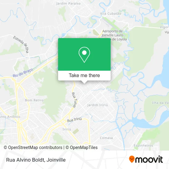 Rua Alvino Boldt map