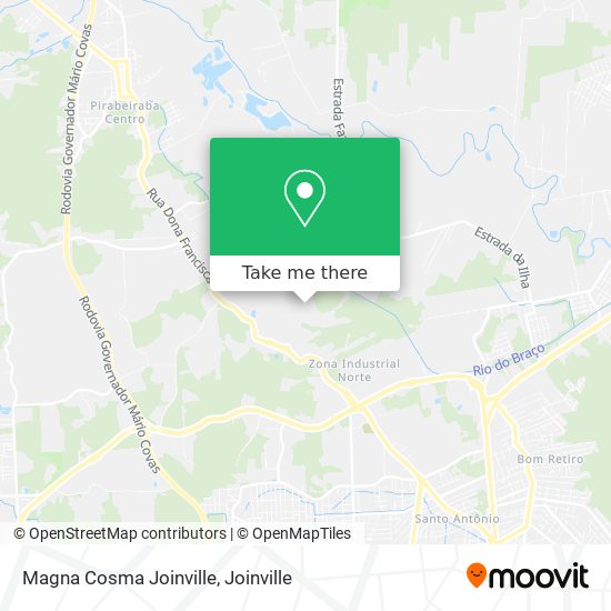 Mapa Magna Cosma Joinville