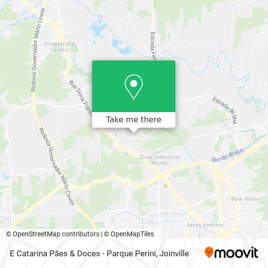 E Catarina Pães & Doces - Parque Perini map