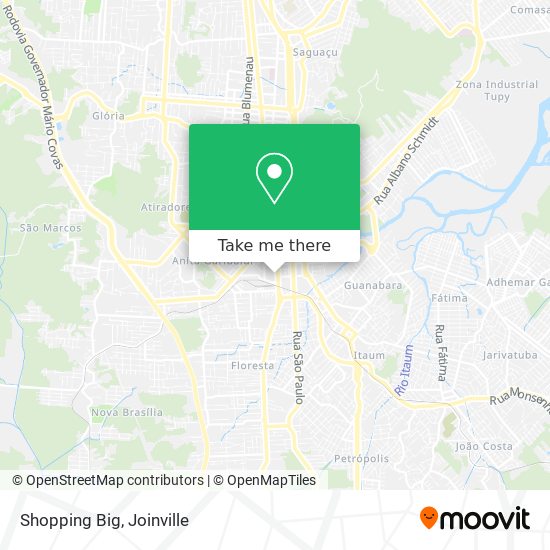 Mapa Shopping Big