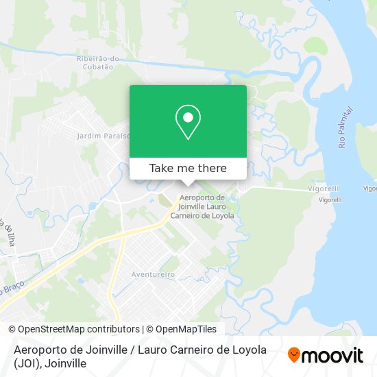 Aeroporto de Joinville / Lauro Carneiro de Loyola (JOI) map