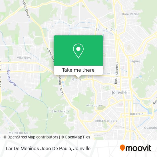 Lar De Meninos Joao De Paula map