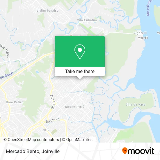 Mercado Bento map
