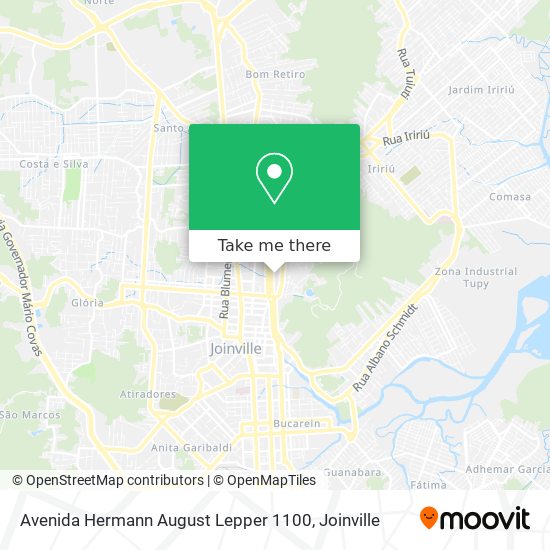 Mapa Avenida Hermann August Lepper 1100