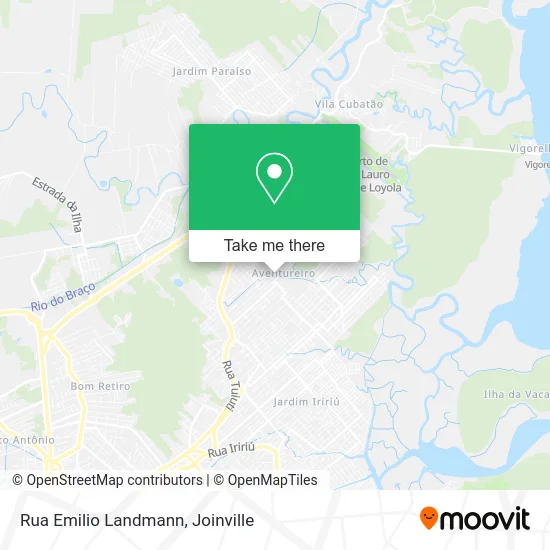 Rua Emilio Landmann map