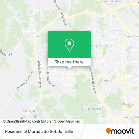 Residencial Morada do Sol map