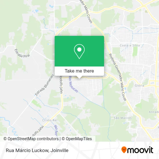 Rua Márcio Luckow map