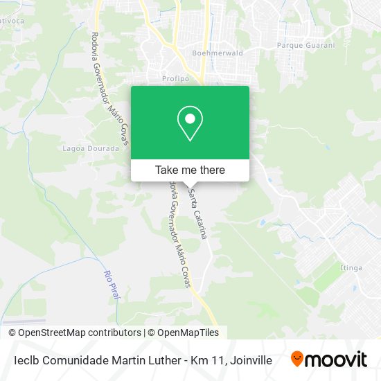 Ieclb Comunidade Martin Luther - Km 11 map