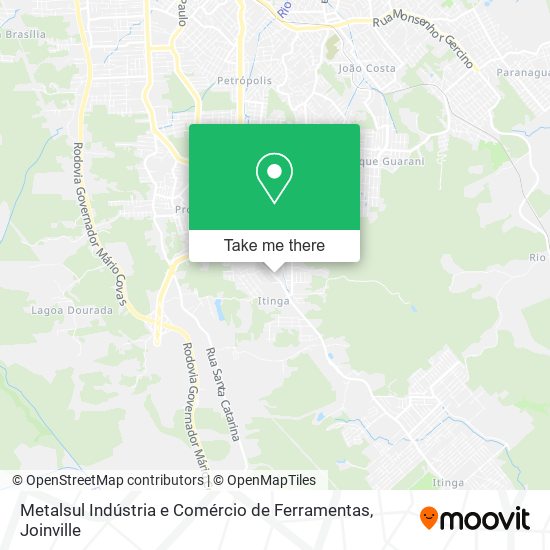 Mapa Metalsul Indústria e Comércio de Ferramentas