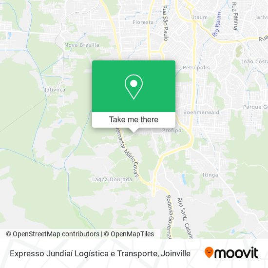Expresso Jundiaí Logística e Transporte map