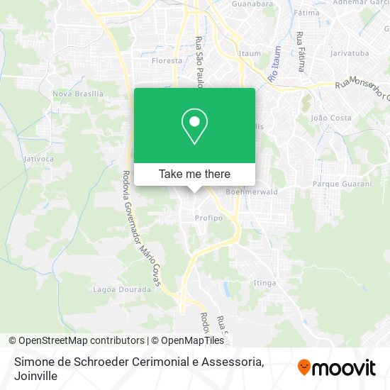 Mapa Simone de Schroeder Cerimonial e Assessoria