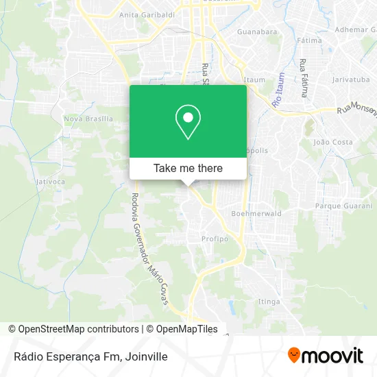 Rádio Esperança Fm map