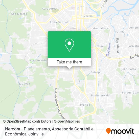 Nercont - Planejamento, Assessoria Contábil e Econômica map