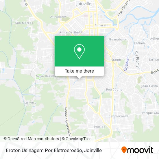 Eroton Usinagem Por Eletroerosão map